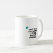 Mug N'écoutant pas vous (Devant droit)