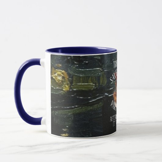 MUG NÉCROLOGIE PARADIS LF VG HG PHOTO IMAGE PROGRAMME (Gauche)