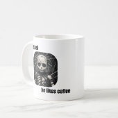 Mug Ned et café (ou thé) (Devant gauche)