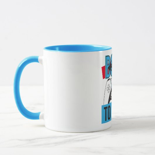 MUG NÉE AU JEU AVEC MA CONSOLE (Gauche)