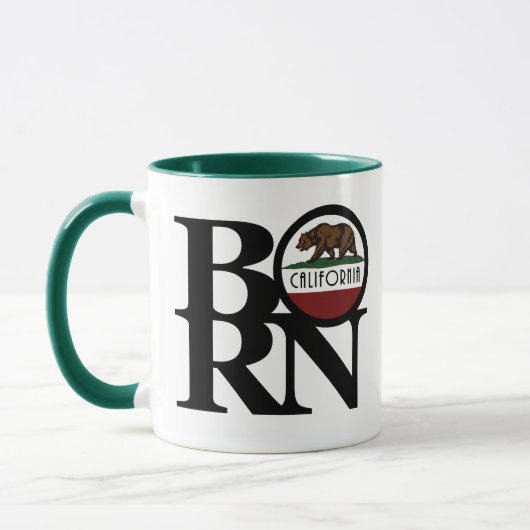Mug NÉE EN Californie (Gauche)