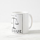 MUG NÉE POUR ARGUER NÉE POUR ARGUER (Devant droit)