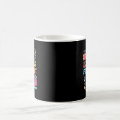 Mug Née pour bavarder forcée de noter humour d'infirmi (Centre)