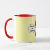 Mug Née Pour Être Intrépide | Café Inspirant (Gauche)