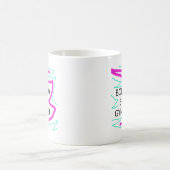 Mug Née pour être une gymnaste (Centre)