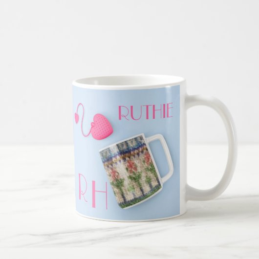 Mug Needlepoint Personnalisé Ruthie (Droite)