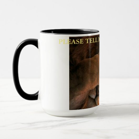 MUG NEEDY LION (Gauche)