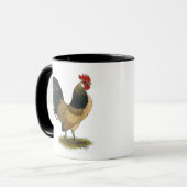 Mug Néerlandais Bantam : Bleu Quail Rooster (Devant gauche)