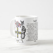 Mug Neff, origine, signification et la crête sur une (Devant gauche)