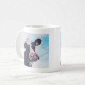 Mug N'effrayez aucune vache 01. 0254 frisonne (Devant gauche)