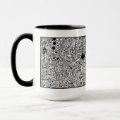 Mug NÉGATIF "de graine universelle" (section de (Gauche)