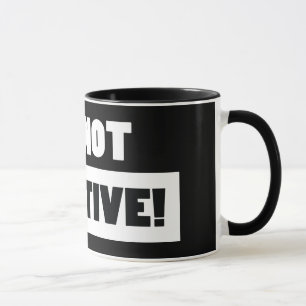 Mug Négatif (noir)