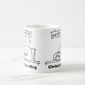 Mug Négociateur a Gant de Boxe avec Influence. Ajouter (Centre)
