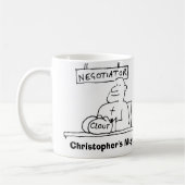 Mug Négociateur a Gant de Boxe avec Influence. Ajouter (Gauche)
