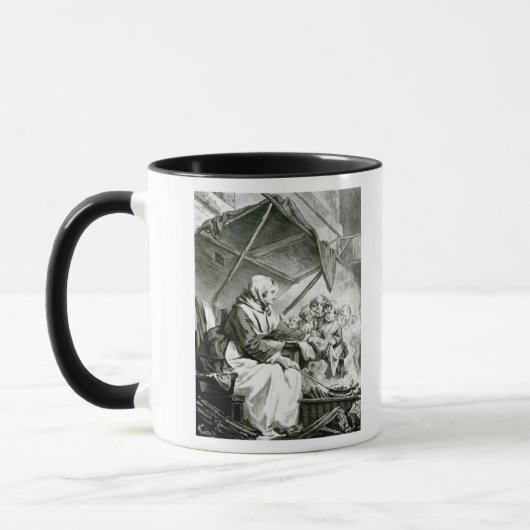 Mug Négociation au-dessus des châtaignes (Gauche)
