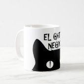 Mug Nègre d'EL Gato - le chat noir (Devant gauche)