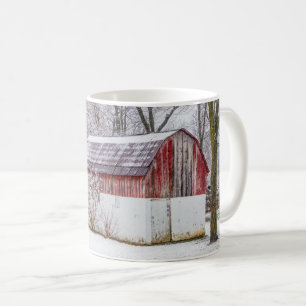 Mug Neige À La Grange Rouge
