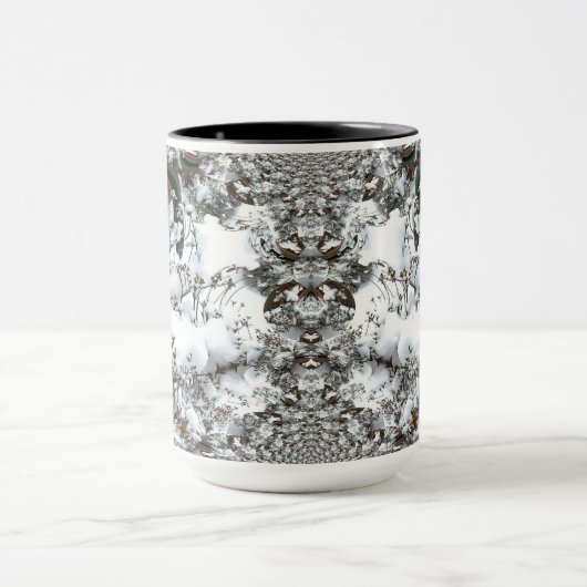Mug Neige Abstraite (Centre)
