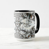 Mug Neige Abstraite (Devant droit)