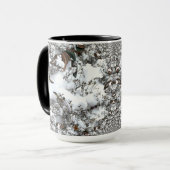 Mug Neige Abstraite (Devant gauche)