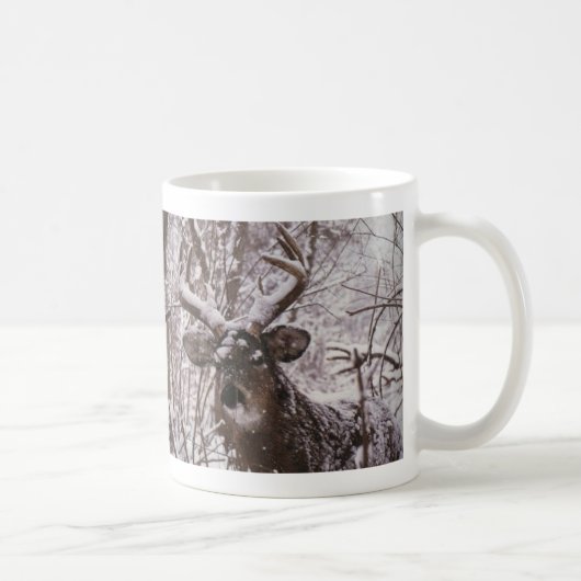 Mug neige-cerfs communs (Droite)