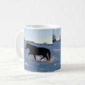 Mug Neige crépusculaire (Devant gauche)
