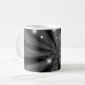 Mug Neige de Noël et étoiles (Devant gauche)