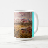 Mug Neige de père Noël (Devant droit)