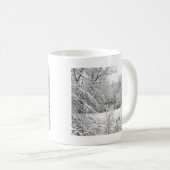Mug Neige D'Hiver À Huron River (Devant droit)