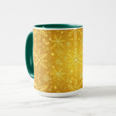 Mug Neige dorée (Devant gauche)