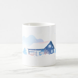 Mug Neige et maison