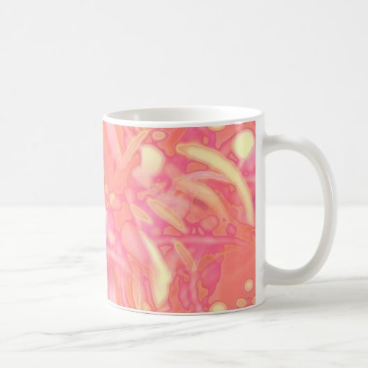 Mug Neige fondue rose (Droite)