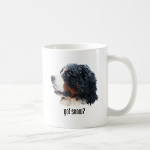 Mug neige obtenue ? Chien de montagne de Bernese