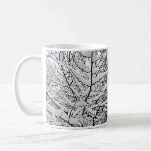 MUG NEIGE SUR LES BRANCHES (Gauche)