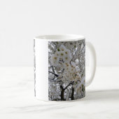 Mug Neige sur les fleurs (Devant droit)