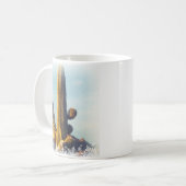 Mug Neige tombant sur le Saguaro (Devant gauche)