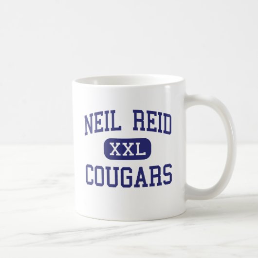 Mug Neil Reid - pumas - haut - banlieue noire de (Droite)