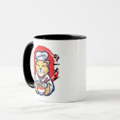 Mug Neko Cat Chef japonais Cute Kawaii (Devant gauche)