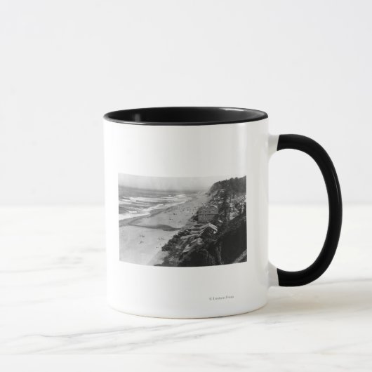 Mug Nelscott, Oregon Beach Scene Waterfront (Droite)