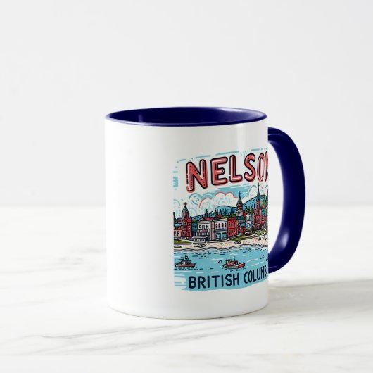 Mug Nelson BC Canada (Devant droit)
