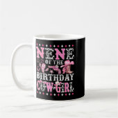 Mug Nene Of The Birthday Cowgirl Rodeo Western Country (Gauche)
