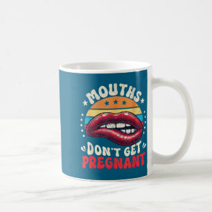 Mug N'enfilez pas d'humour inapproprié Blagues Bouches