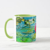 Mug Nénuphar de feuille de nénuphar (Gauche)