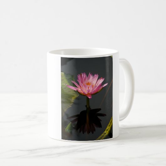 Mug Nénuphar rose (Devant droit)