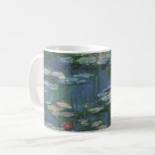 Mug Nénuphars de Claude Monet, Fleurs Vintages (Devant gauche)