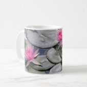 Mug Nénuphars roses (Devant gauche)