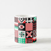 Mug NÉO GEO. Conception graphique du motif de géométri (Centre)