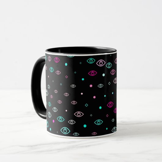 Mug Neolution - noir orphelin (Devant gauche)