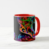 Mug Neon Basket (Devant droit)
