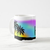 Mug Neon Beach Skies À Hawaii (Devant gauche)